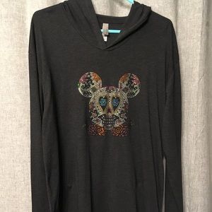 Dia De Los Mouse Rhinestone ultra soft hoodie XL
